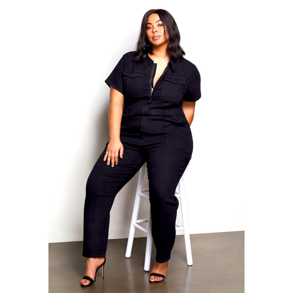NWT Good American Fit for Success jmpsuit sz 16-18